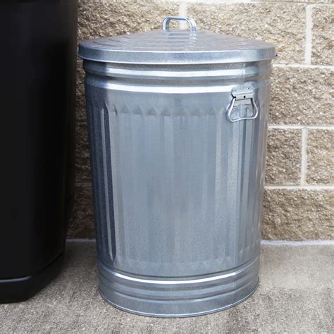 garbage metal box|55 gallon metal garbage can.